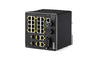 IE-2000-16TC-G-X - Cisco IE 2000 Switch, 16 Port FE, 2xGE Combo and 2xFE SFP Uplinks, LAN Base, Conformal Coating - Refurb'd