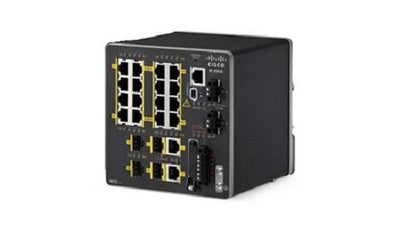 IE-2000-16TC-L - Cisco IE 2000 Switch, 16 Port FE, 2xFE Combo and 2xFE SFP Uplinks, LAN Lite Base - Refurb'd