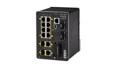 IE-2000-8TC-B - Cisco IE 2000 Switch, 8 Port FE Copper, 2xFE Combo Uplinks, LAN Base - Refurb'd