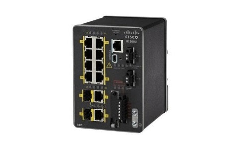 IE-2000-8TC-G-B - Cisco IE 2000 Switch, 8 FE/2 Combo FE SFP, LAN Base - New