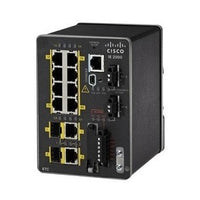 IE-2000-8TC-G-L - Cisco IE 2000 Switch, 8 Port FE Copper, 2xGE Combo Uplinks, LAN Lite Base - Refurb'd