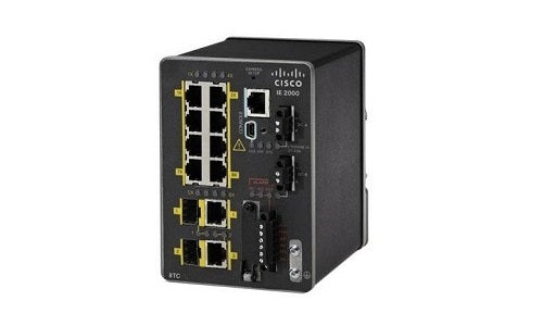 IE-2000-8TC-L - Cisco IE 2000 Switch, 8 FE/2 Combo FE SFP, LAN Lite - Refurb'd
