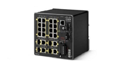 IE-2000U-16TC-G - Cisco IE 2000U Switch, 16 Port FE Copper, 2xGE and 2xFE Combo SFP Uplinks, LAN Base - Refurb'd
