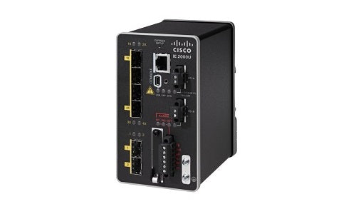IE-2000U-4S-G - Cisco IE 2000U Switch, 4 Port FE SFP, 2 Port GE SFP, LAN Base - Refurb'd