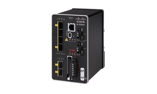 IE-2000U-4TS-G - Cisco IE 2000U Switch, 4 Port FE Copper, 2 Port GE SFP Ports, LAN Base - Refurb'd