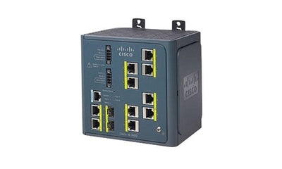IE-3000-8TC - Cisco IE 3000 Switch, 8 Port FE, Combo SFP Uplink, Layer 2 LAN Base - Refurb'd