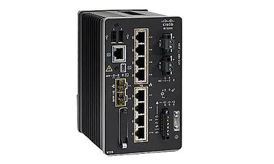 IE-3200-8P2S-E - Cisco Catalyst IE3200 Rugged Switch, 8 Port GE PoE+, 2xGE SFP Uplink, Network Essentials - Refurb'd