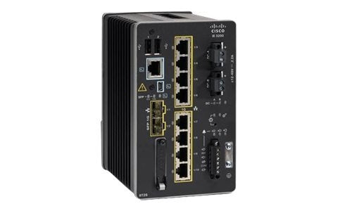 IE-3400-8T2S-E - Cisco Catalyst IE3400 Rugged Switch, 8 Port GE, 2xGE SFP Uplink, Network Essentials - New