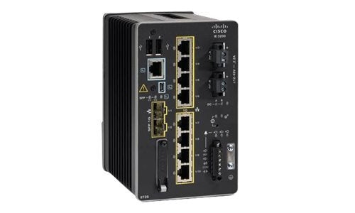 IE-3400-8T2S-E - Cisco Catalyst IE3400 Rugged Switch, 8 GE/2 GE SFP Uplink Ports, Essentials - Refurb'd
