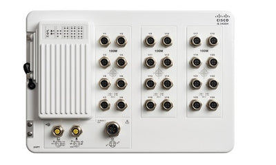 IE-3400H-24T-A - Cisco Catalyst IE3400 Heavy Duty Switch, 24 Port GE M12 (X-code), IP67, Network Advantage - Refurb'd