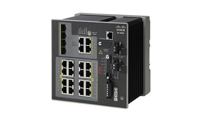 IE-4000-16GT4G-E - Cisco Industrial Ethernet 4000 Switch, 16 GE/4 GE Combo Uplink Ports - Refurb'd