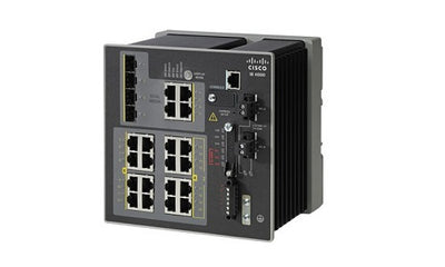 IE-4000-4GS8GP4G-E - Cisco IE 4000 Switch, 4 Port GE SFP, 8 Port GE PoE+, 4xGE Combo Uplink, LAN Base - Refurb'd