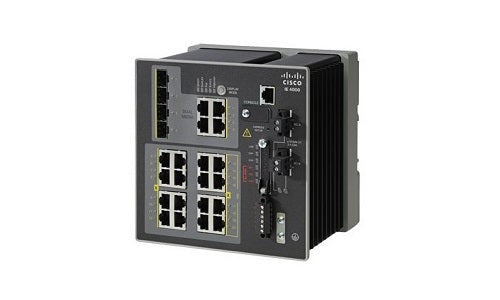 IE-4000-8T4G-E - Cisco Industrial Ethernet 4000 Switch, 8 FE/4 GE Combo Uplink Ports - New