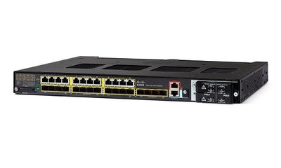 IE-4010-16S12P - Cisco IE 4010 Switch, 12 Port GE SFP, 12 Port GE PoE+, 4xGE SFP Uplink, LAN Base - Refurb'd