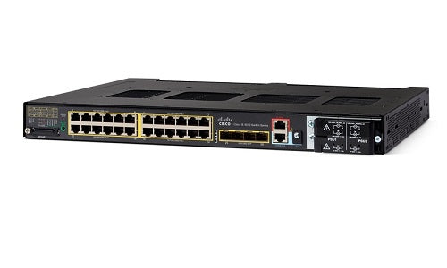 IE-4010-4S24P - Cisco Industrial Ethernet 4010 Switch, 24 GE PoE+/4 GE SFP Uplink Ports - New