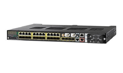 IE-5000-16S12P - Cisco IE 5000 Switch, 12 Port GE SFP, 12 Port GE PoE+, 4x1G SFP Uplink, LAN Base - Refurb'd