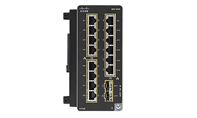 IEM-3300-14T2S - Cisco Catalyst IE3300 Expansion Module, 14 GE/2 GE SFP+ Ports - Refurb'd