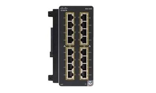 IEM-3300-16P - Cisco Catalyst IE3300 Expansion Module, 16 Port GE PoE/PoE+ - New