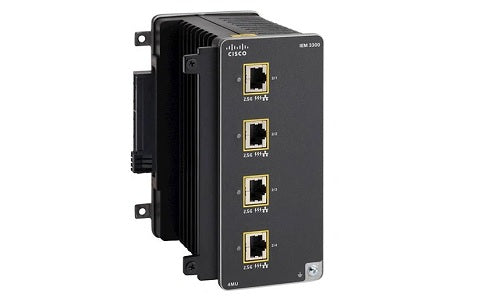 IEM-3300-4MU - Cisco Catalyst IE3300 Expansion Module, 4 Port 2.5G PoE - Refurb'd