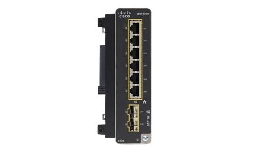 IEM-3300-6T2S - Cisco Catalyst IE3300 Expansion Module, 6 Port GE, 2 Port GE SFP  - Refurb'd