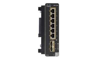 IEM-3300-6T2S - Cisco Catalyst IE3300 Expansion Module, 6 Port GE, 2 Port GE SFP  - Refurb'd