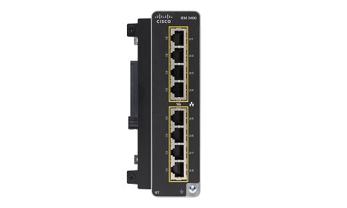 IEM-3400-8P - Cisco Catalyst IE3400 Expansion Module, 8 Port GE PoE/PoE+ - Refurb'd