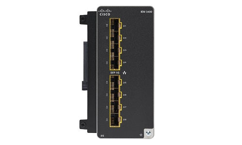 IEM-3400-8S - Cisco Catalyst IE3400 Expansion Module, 8 Port GE SFP - Refurb'd