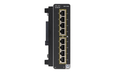 IEM-3400-8T - Cisco Catalyst IE3400 Expansion Module, 8 Port GE - Refurb'd