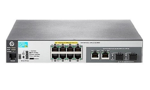 J9780A - HP Aruba 2530-8-PoE+ Switch - New
