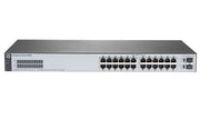 J9983A - HP OfficeConnect 1820 24G PoE+ (185W) Switch - Refurb'd