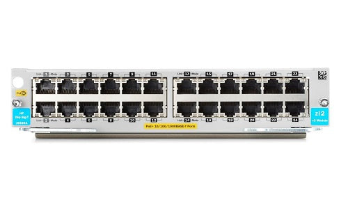 J9986A - HP Aruba 5400R 10/100/1000BASE-T PoE+ MACsec v3 zl2 Expansion Module, 24-port - Refurb'd