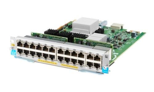 J9991A - HP Aruba 5400R 20 1000Base-T PoE+/4 10GBase-T PoE+ MACsec v3 zl2 Expansion Module, 24-port - New