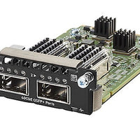 JL079A - HP Aruba 3810M QSFP+ 40GbE Expansion Module, 2-port - New