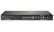 JL324A - HP Aruba 2930M 24 HPE Smart Rate PoE+ Switch, 1 Slot - Refurb'd