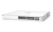 JL683A - HP Aruba Instant On 1930 24G Class4 PoE 4SFP/SFP+ 195W Switch - Refurb'd