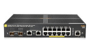 JL693A - HP Aruba 2930F 12G PoE+ 2G/2SFP+ Switch - Refurb'd