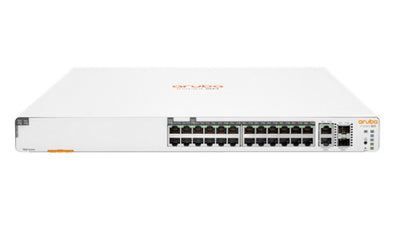 JL807A - HP Instant On 1960 24G 20p Class4 4p Class6 PoE 2XGT 2SFP+ 370W Switch - Refurb'd