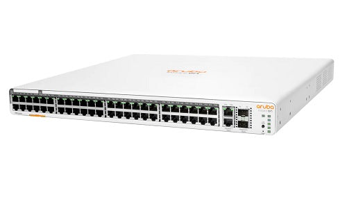 JL809A - HP Instant On 1960 48G 40p Class4 8p Class6 PoE 2XGT 2SFP+ 600W Switch - Refurb'd
