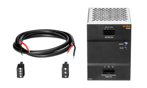 JL819A - HPE Aruba CX 4000i PoE 54VAC DIN Power Supply, 240 Watt - Refurb'd