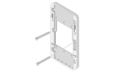 JY686A - HP Aruba AP-303H-MNT1 Single-gang Mount Kit, Spare - Refurb'd