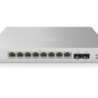 MS120-8FP-HW - Cisco Meraki MS120 Compact Access Switch, 8 Ports PoE+, 124w, 1Gbe Fixed Uplinks - New