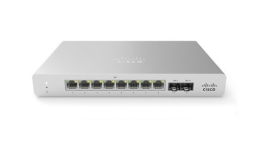 MS120-8LP-HW - Cisco Meraki MS120 Compact Access Switch, 8 Ports PoE+, 67w, 1Gbe Fixed Uplinks - Refurb'd