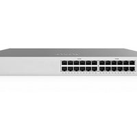 MS125-24P-HW - Cisco Meraki MS125 Access Switch, 24 Ports PoE, 370w, 10Gbe Fixed Uplinks - Refurb'd