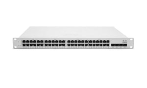 MS220-48LP-HW - Cisco Meraki MS220 Layer 2 Access Switch, 48 Ports PoE, 370w, 1GbE Uplinks - New