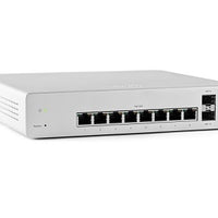 MS220-8P-HW - Cisco Meraki MS220 Compact Access Switch, 8 Ports PoE, 124w, 1GbE Uplinks - New