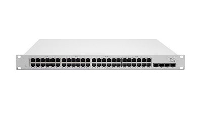 MS250-48LP-HW - Cisco Meraki MS250 Stackable Access Switch, 48 Ports PoE+, 370w, 10GbE Fixed Uplinks - New
