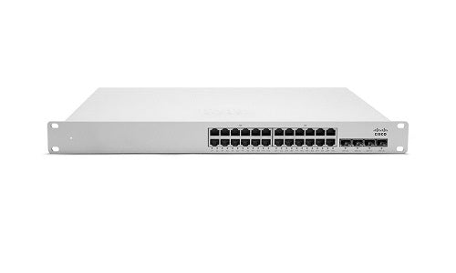 MS350-24-HW - Cisco Meraki MS350 Stackable Access Switch, 24 Ports, 10GbE Fixed Uplinks, Requires License - New