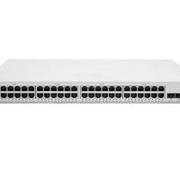 MS350-48LP-HW - Cisco Meraki MS350 Stackable Access Switch, 48 Ports PoE+, 370w, 10GbE Fixed Uplinks, Requires License - New