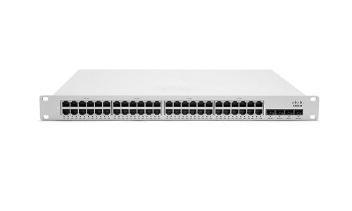MS350-48LP-HW - Cisco Meraki MS350 Stackable Access Switch, 48 Ports PoE+, 370w, 10GbE Fixed Uplinks, Requires License - New