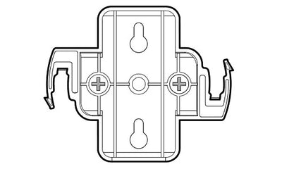 Q9U25A - HP Aruba AP-MNT-W4 Low Profile Basic Mount Kit, Spare - New